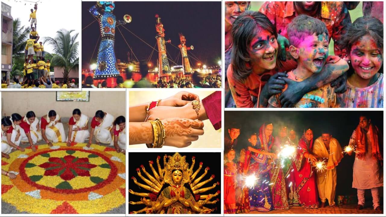 Rich & Colourful Indian Festivals